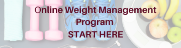 Online weight management program